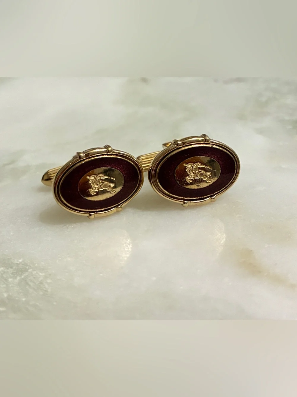 Vintage Burberry Cuff Links